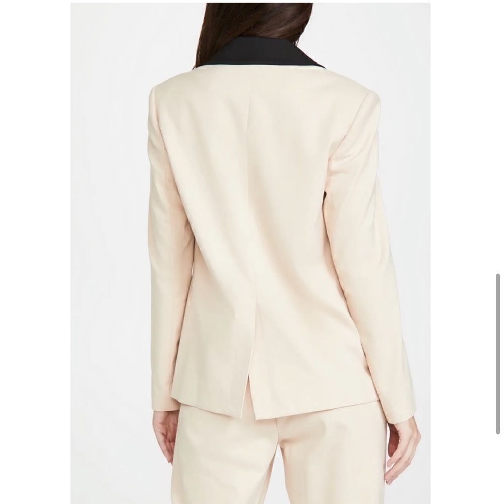 NEW Alice + Olivia Bergen Blazer Sepia Black Size 10 - Picture 3 of 11